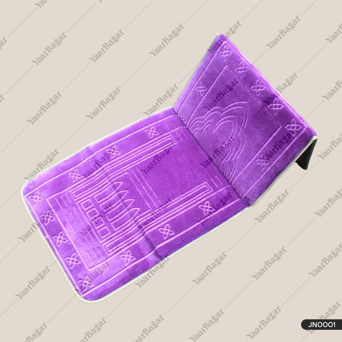 Foldable Meditation with backrest Janamaz