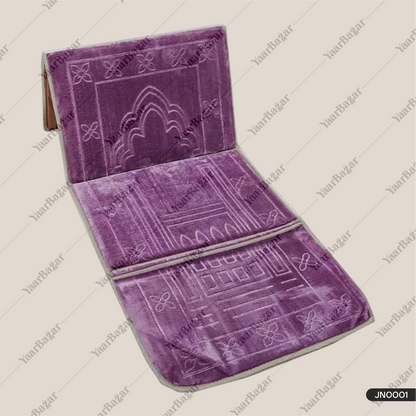 Foldable Meditation with backrest Janamaz