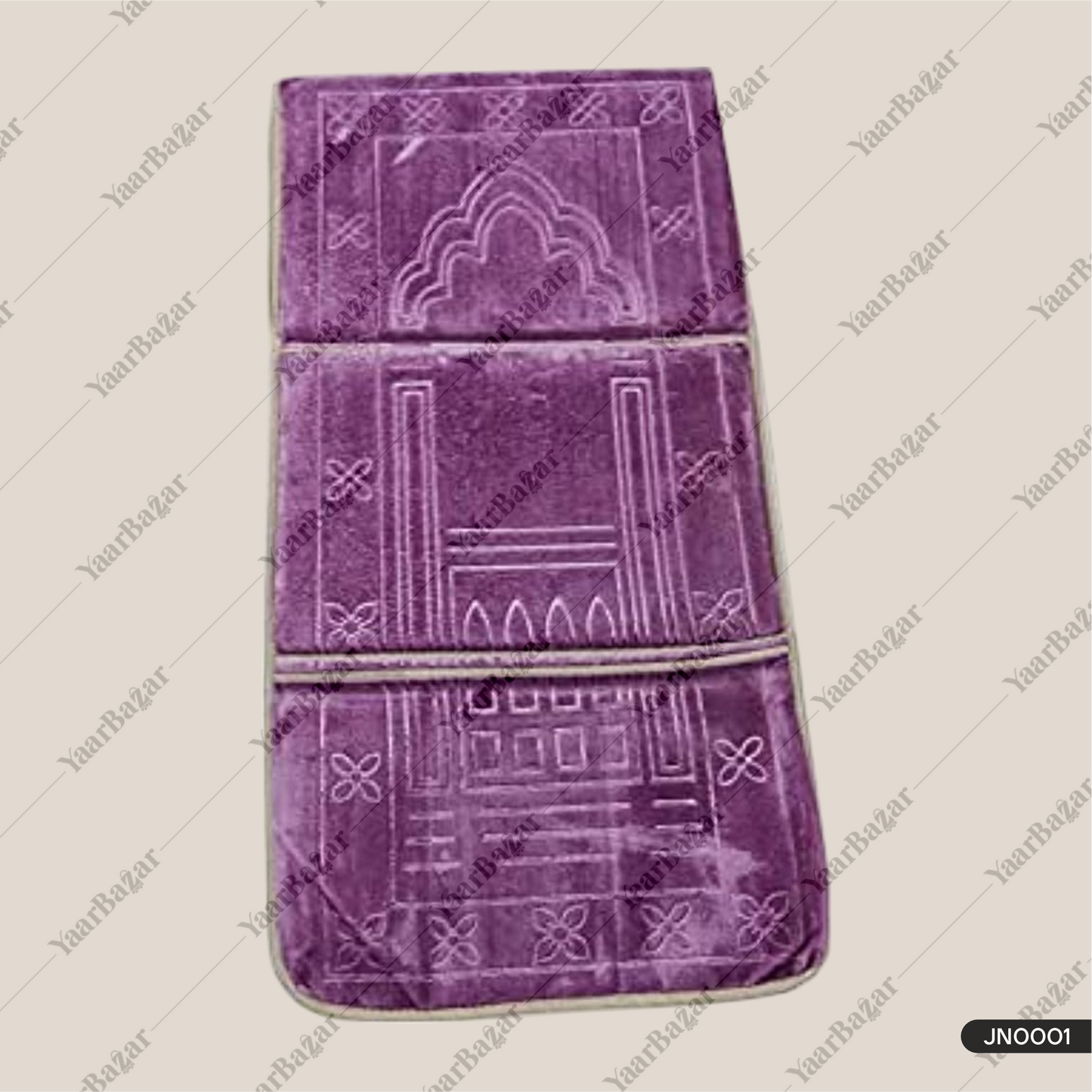 Foldable Meditation with backrest Janamaz