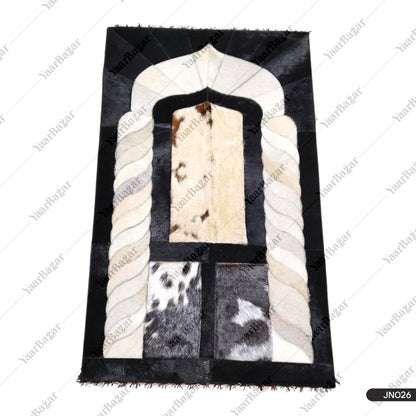 Handmade Leather Janamaz with Goat Hair
