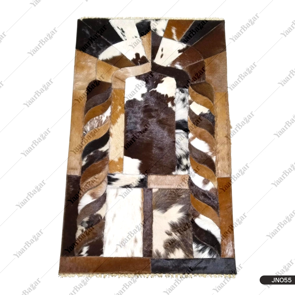 Handmade Leather Janamaz with Goat Hair