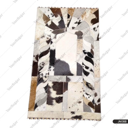 Handmade Leather Janamaz with Goat Hair