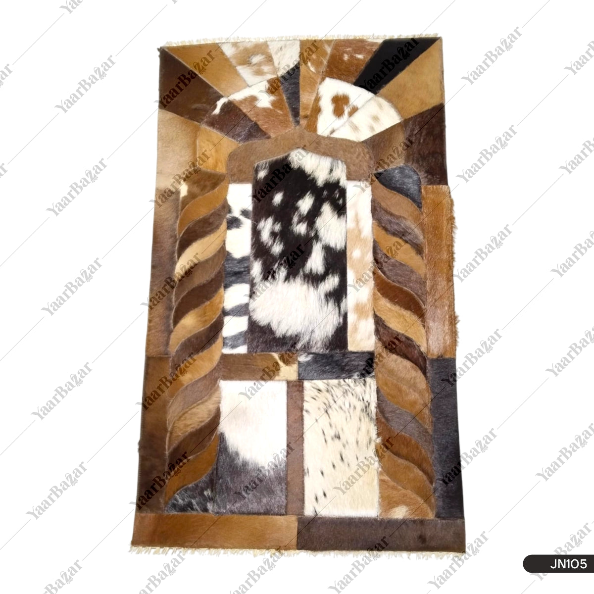 Handmade Leather Janamaz with Goat Hair