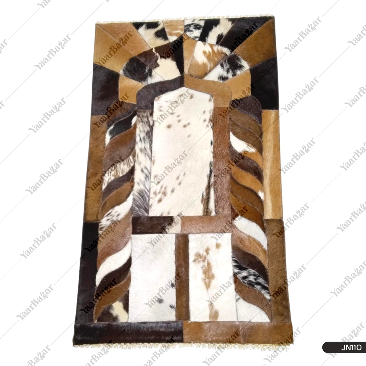 Handmade Leather Janamaz with Goat Hair