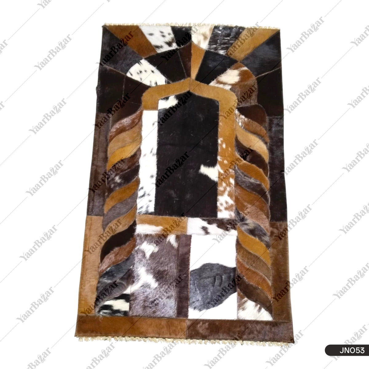 Handmade Leather Janamaz with Goat Hair