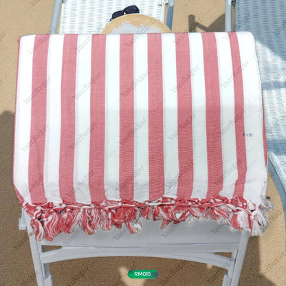 Checkered Cotton Rumal with Tassels