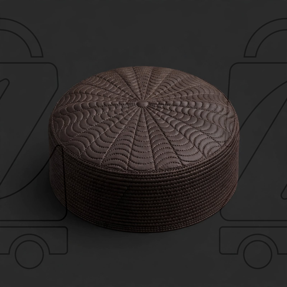 Classic Embroidered Prayer Topi