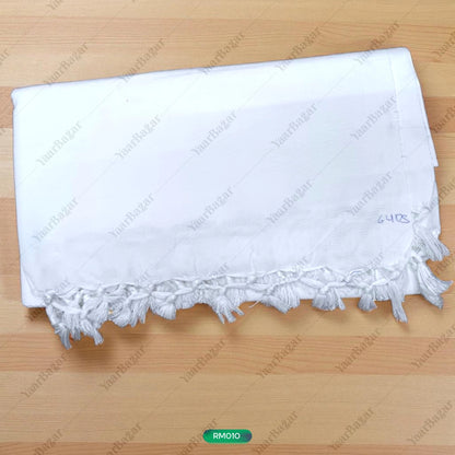 Checkered Cotton Rumal with Tassels