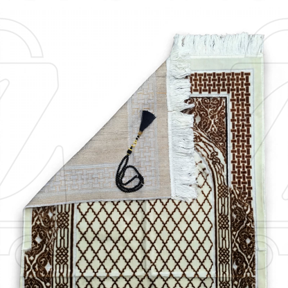 Turkish Jaali Soft Velvet Prayer Janamaz
