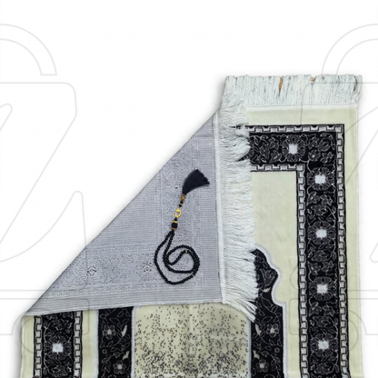 Turkish Ombre Gradient Mihrab Soft Velvet Prayer Janamaz