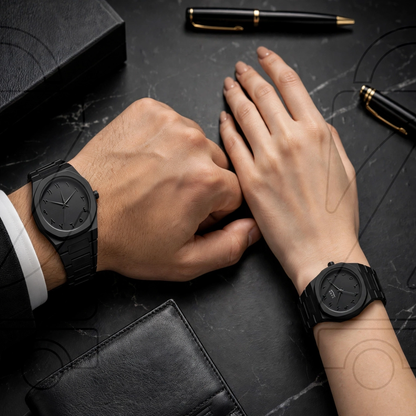 Premium Couple Watch Set