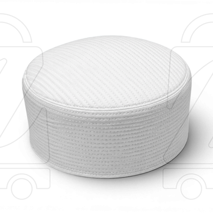 Junaid Jamshed Premium Quality  Prayer Cap  ( Straight Line)