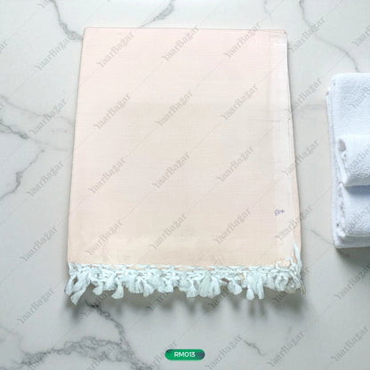 Checkered Cotton Rumal with Tassels