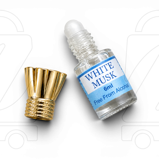 White Musk Attar – Premium Alcohol-Free Roll-On Perfume Oil | 6ml