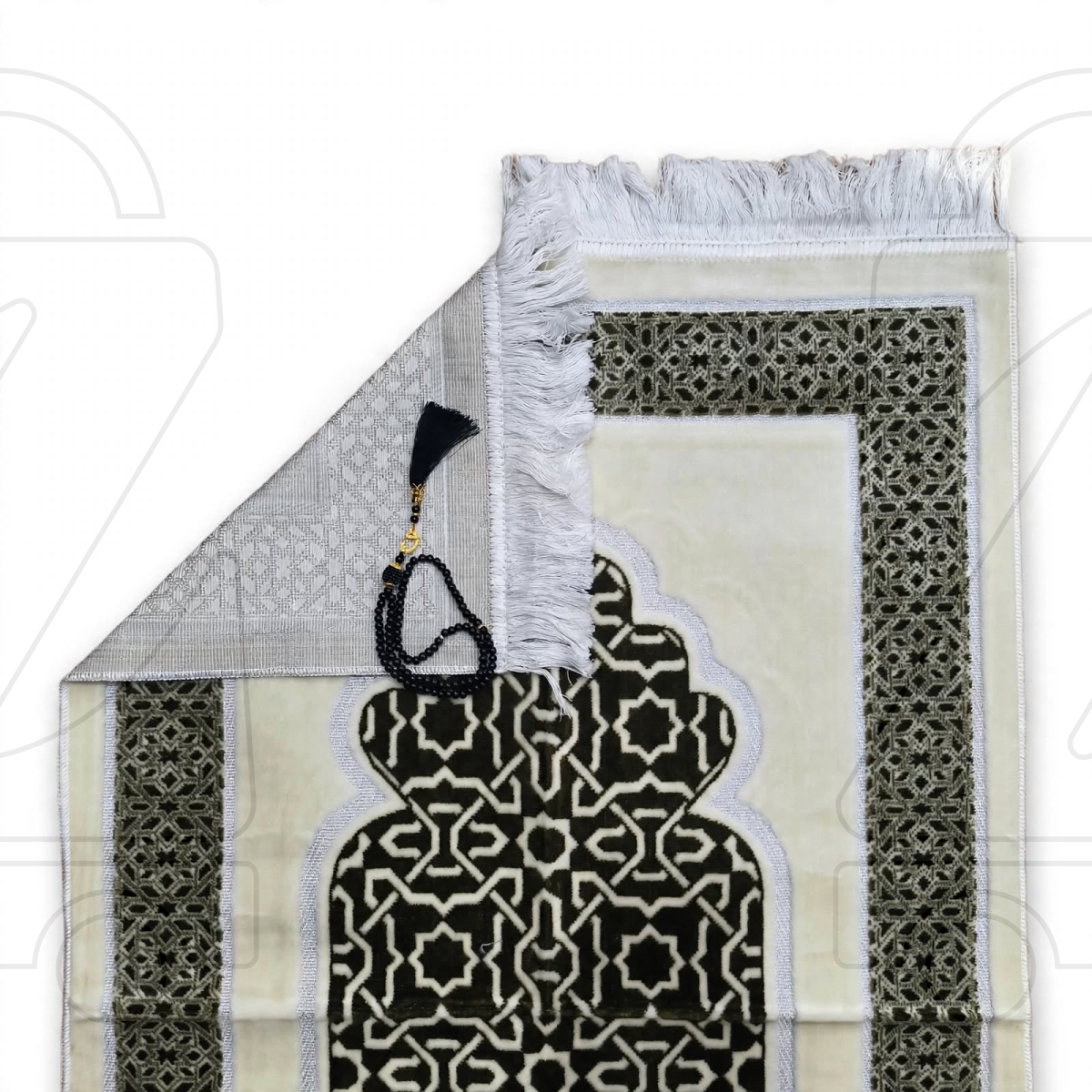 Turkish Style Mihrab Islamic Prayer Janamaz