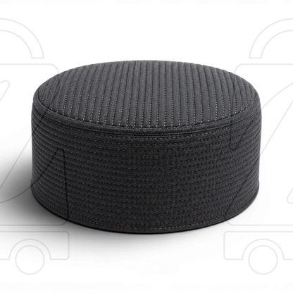 Junaid Jamshed Premium Quality  Prayer Cap  ( Straight Line)