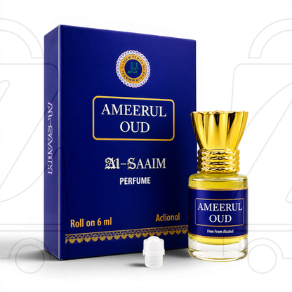 Ameerul Oud Attar – Premium Alcohol-Free Roll-On Perfume Oil | 6ml