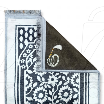 Turkish Floral Velvet Prayer Janamaz
