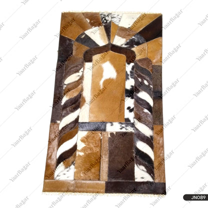 Handmade Leather Janamaz with Goat Hair