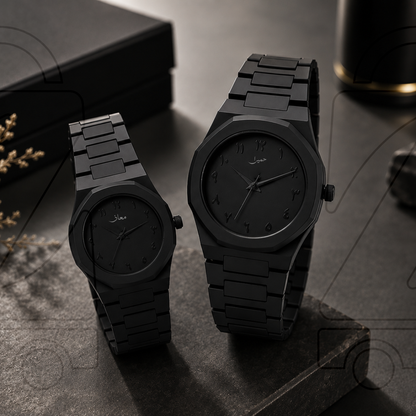 Premium Couple Watch Set