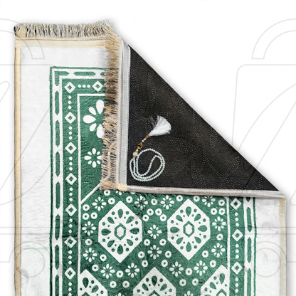 Turkish Mosaic  Velvet Prayer Janamaz