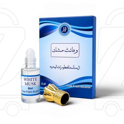 White Musk Attar – Premium Alcohol-Free Roll-On Perfume Oil | 6ml