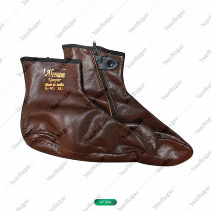 Winter Leather Unisex Khuffain Socks | Soft & Breathable