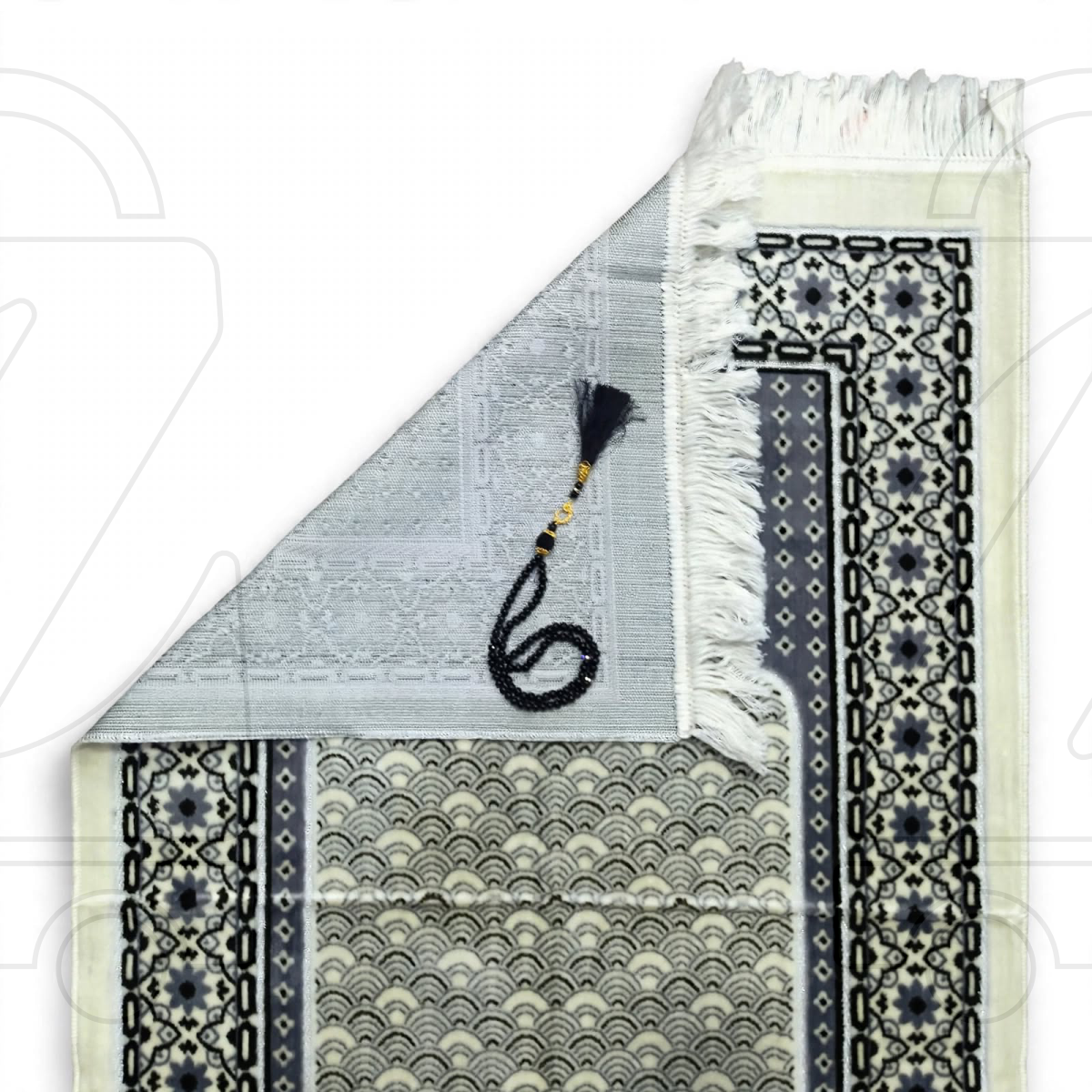 Turkish Style Mihrab Soft Velvet Prayer Janamaz