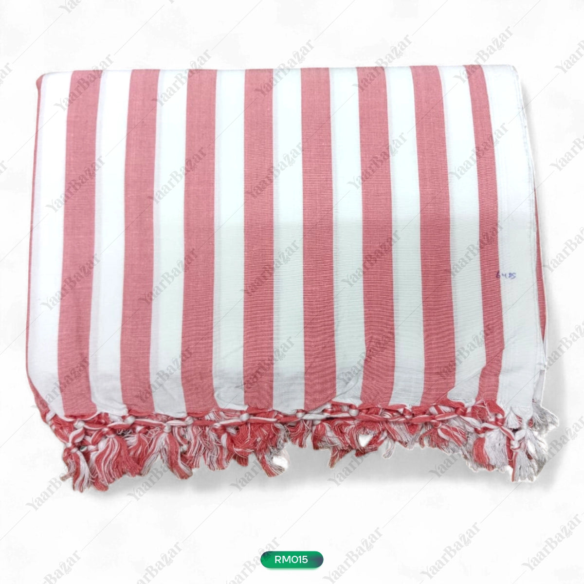 Checkered Cotton Rumal with Tassels