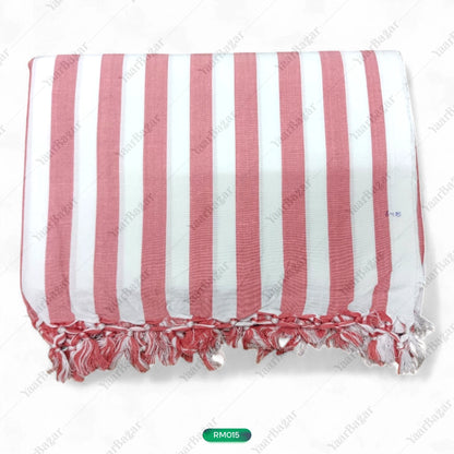 Checkered Cotton Rumal with Tassels