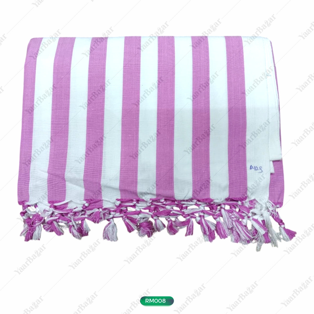 Checkered Cotton Rumal with Tassels