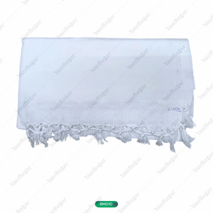 Checkered Cotton Rumal with Tassels