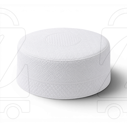 Boogie White Embroidered Muslim Topi