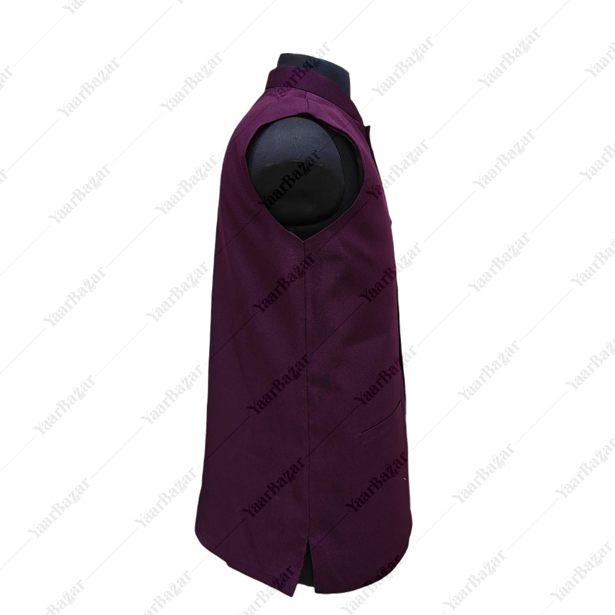 Royal Sapphire Nehru Waistcoat