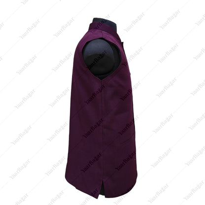 Royal Sapphire Nehru Waistcoat