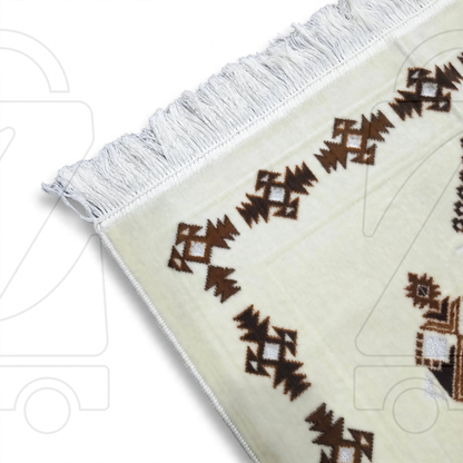 Turkish Lantern Design Soft Velvet Prayer Janamaz