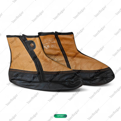 Winter Leather Unisex Khuffain Socks | Soft & Breathable
