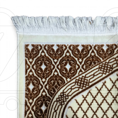 Turkish Jaali Soft Velvet Prayer Janamaz