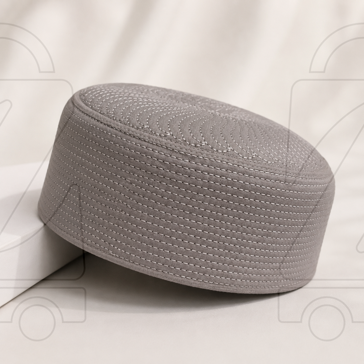 JJ Premium Spiral Prayer Topi