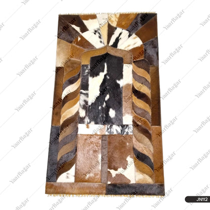 Handmade Leather Janamaz with Goat Hair