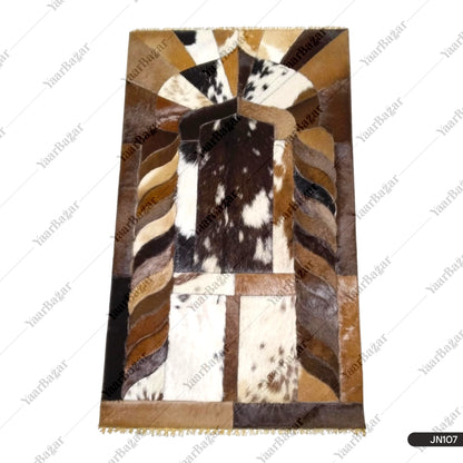 Handmade Leather Janamaz with Goat Hair