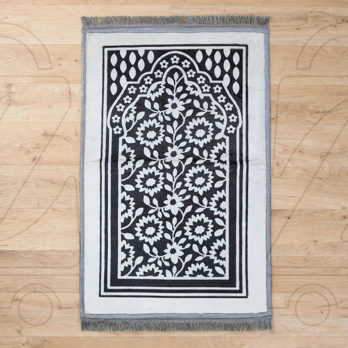 Turkish Floral Velvet Prayer Janamaz