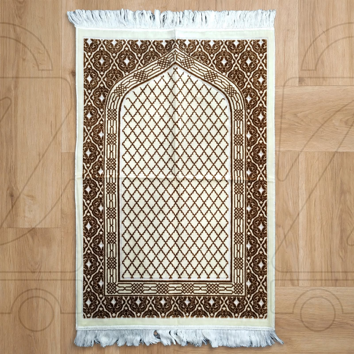 Turkish Jaali Soft Velvet Prayer Janamaz