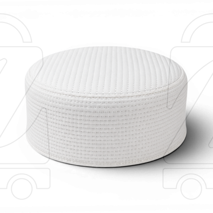 Junaid Jamshed Premium Quality  Prayer Cap  ( Straight Line)