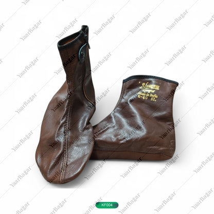 Winter Leather Unisex Khuffain Socks | Soft & Breathable