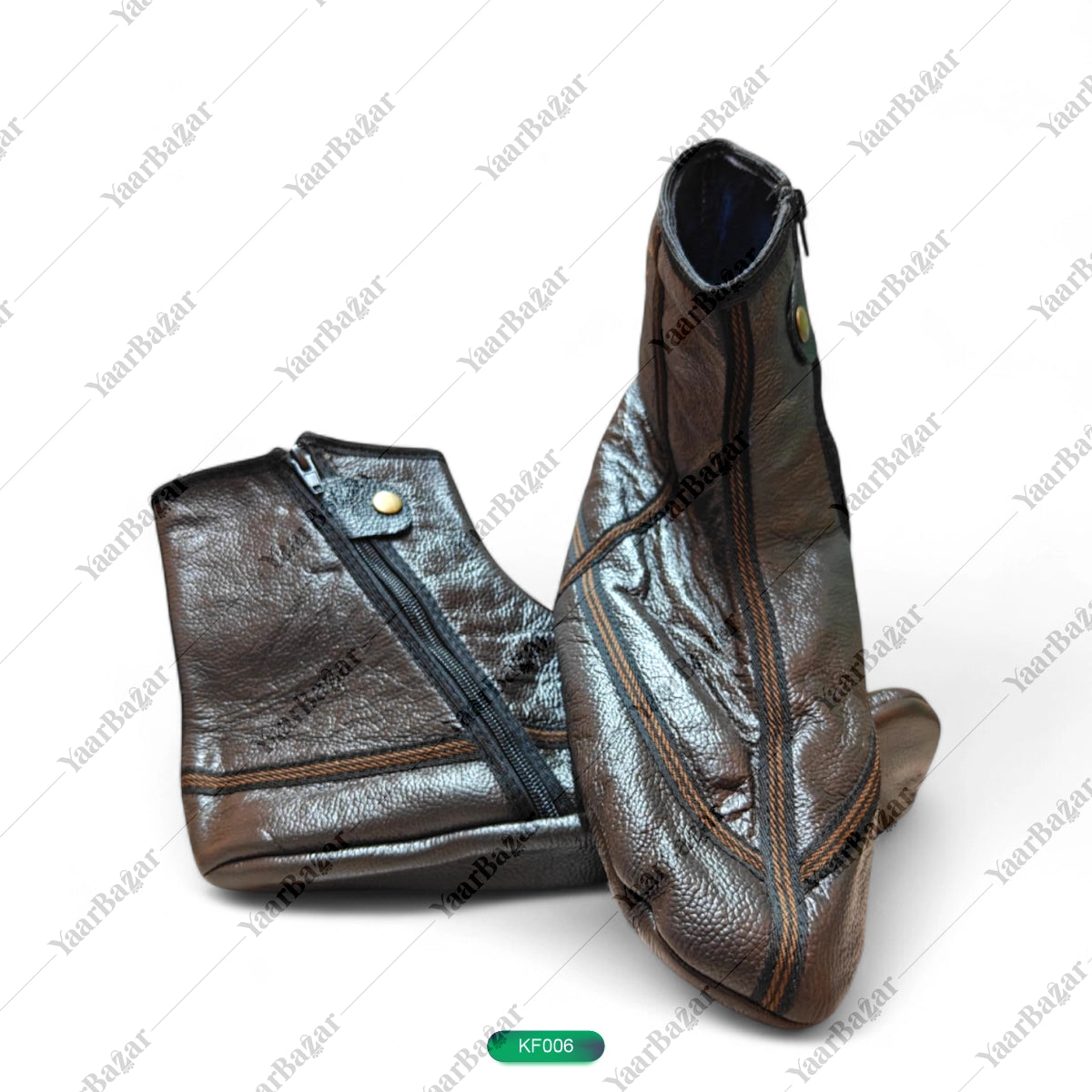 Winter Leather Unisex Khuffain Socks | Soft & Breathable