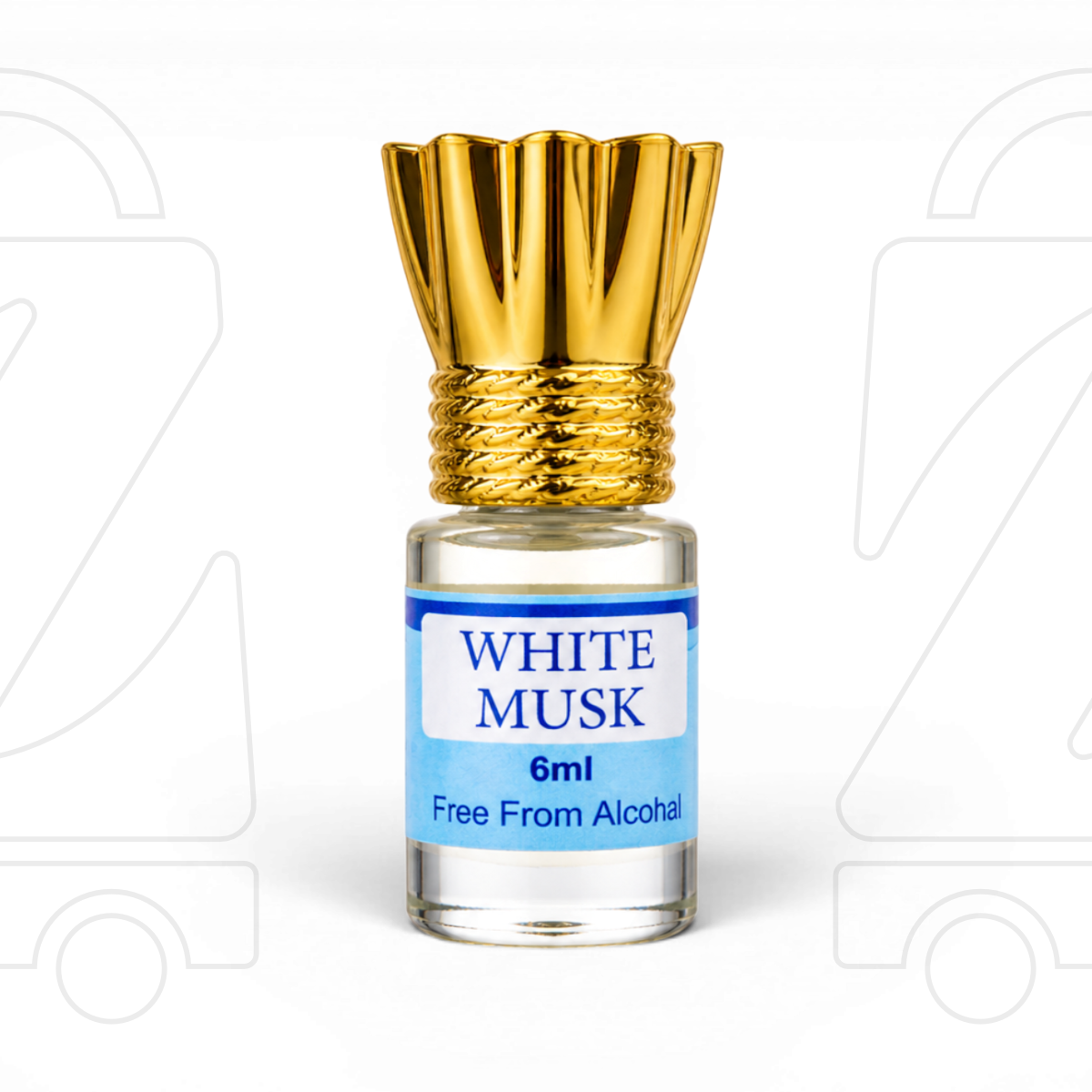 White Musk Attar – Premium Alcohol-Free Roll-On Perfume Oil | 6ml