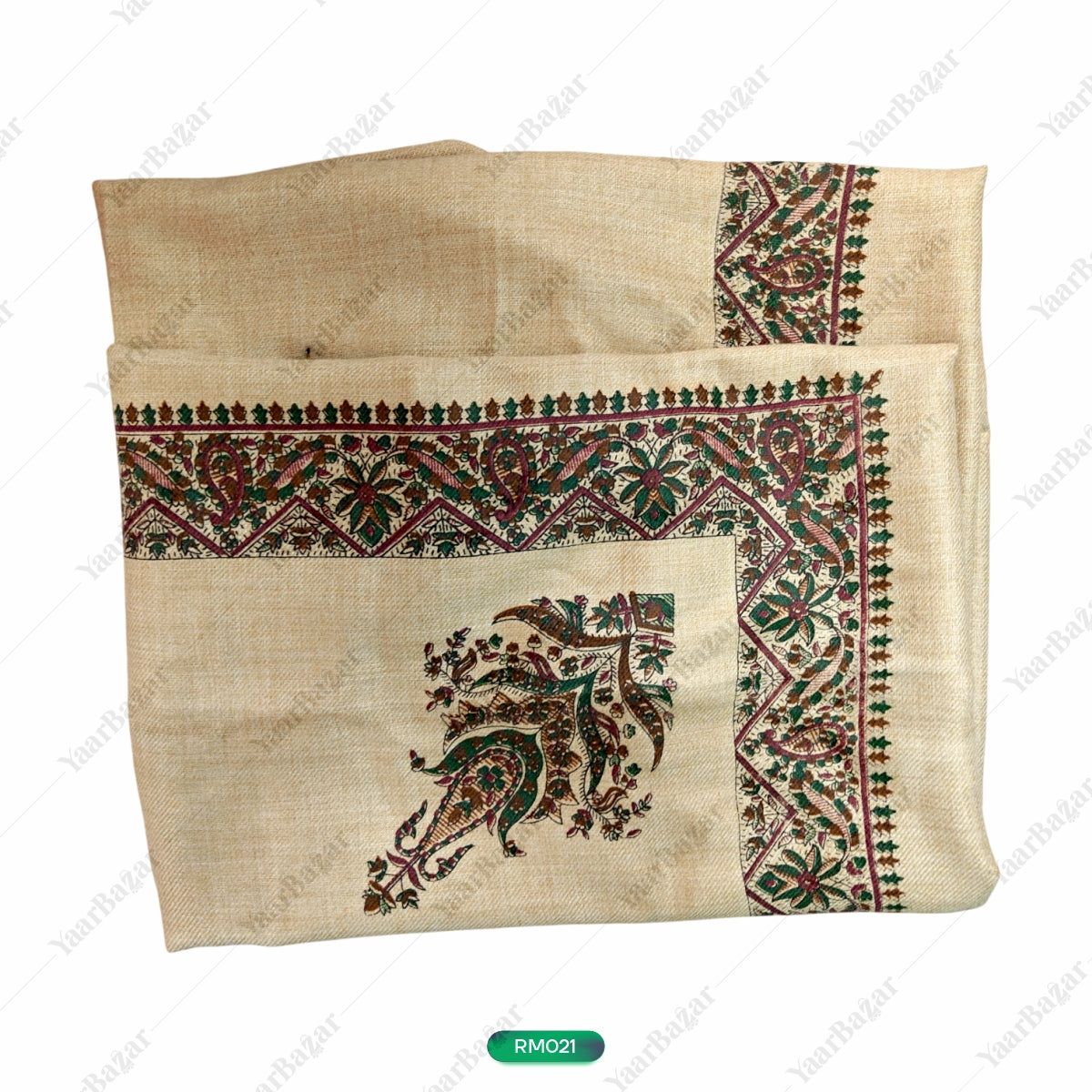 Ethnic Border Woolen Rumal