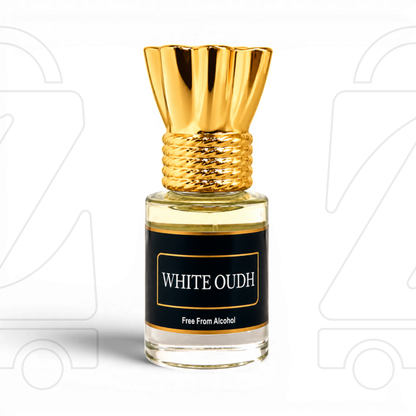 White Oud Attar – Premium Alcohol-Free Roll-On Perfume Oil | 6ml