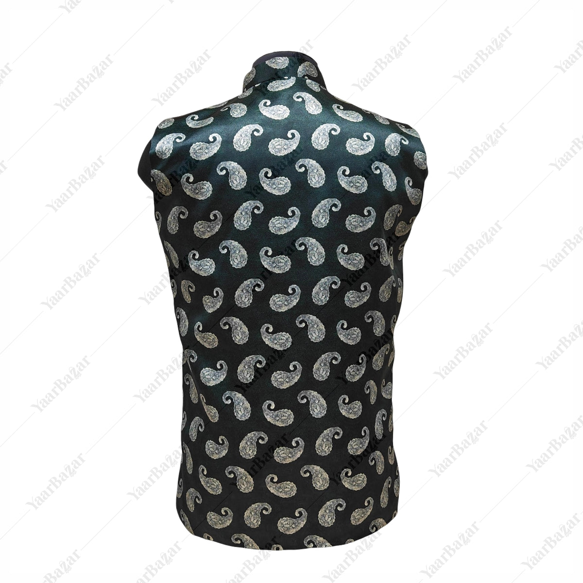 Paisley Luxe Nehru Waistcoat